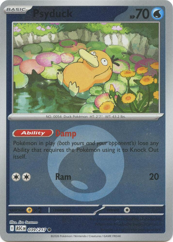 Psyduck - 039/217 (Energy Symbol Pattern) - Pokémon