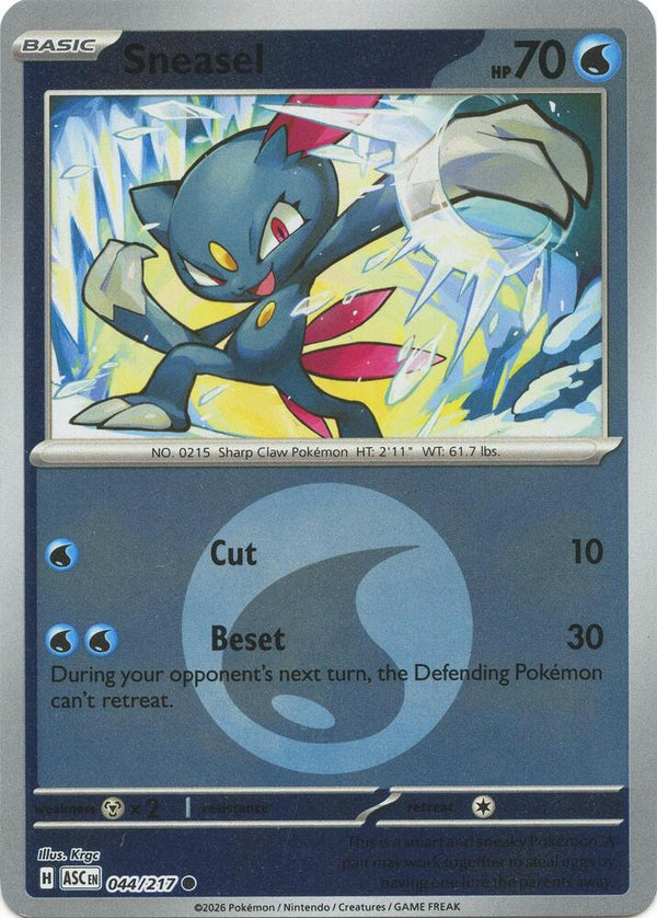 Sneasel (Energy Symbol Pattern) - Pokémon