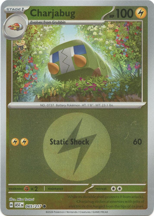 Charjabug (Energy Symbol Pattern) - Pokémon