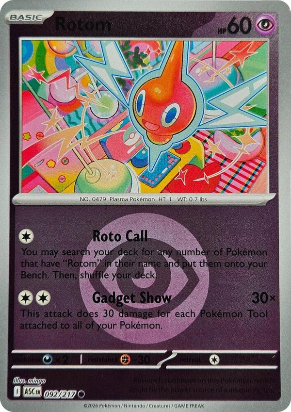 Rotom (Energy Symbol Pattern) - Pokémon