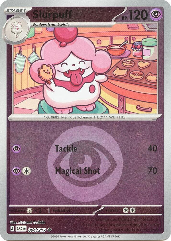 Slurpuff - 094/217 (Energy Symbol Pattern) - Pokémon