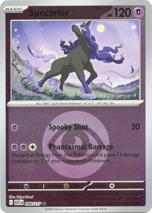 Spectrier (Energy Symbol Pattern) - Pokémon