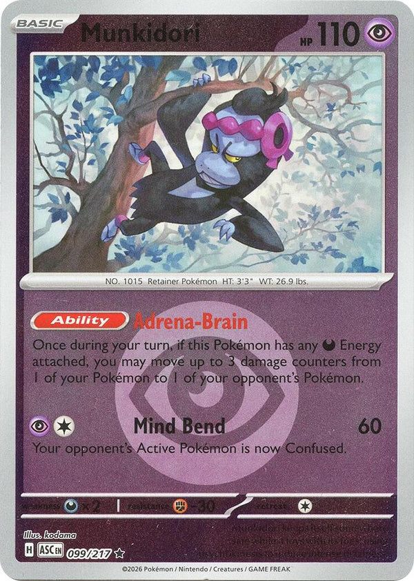 Munkidori (Energy Symbol Pattern) - Pokémon