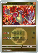 Groudon (Energy Symbol Pattern) - Pokémon