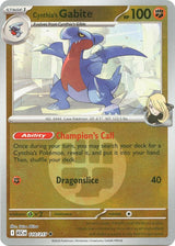 Cynthia's Gabite (Energy Symbol Pattern) - Pokémon