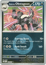 Galarian Obstagoon - 132/217 (Energy Symbol Pattern) - Pokémon
