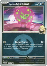 Cynthia's Spiritomb - 133/217 (Energy Symbol Pattern) - Pokémon