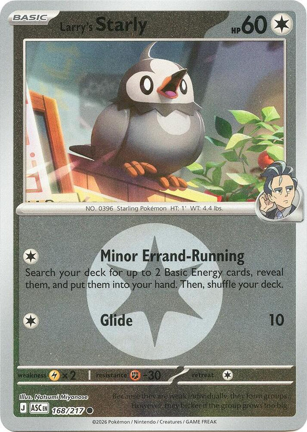 Larry's Starly (Energy Symbol Pattern) - Pokémon