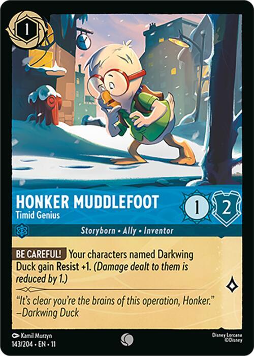 Honker Muddlefoot - Timid Genius - Disney Lorcana