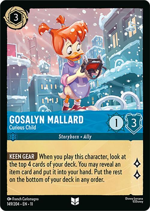 Gosalyn Mallard - Curious Child - Disney Lorcana
