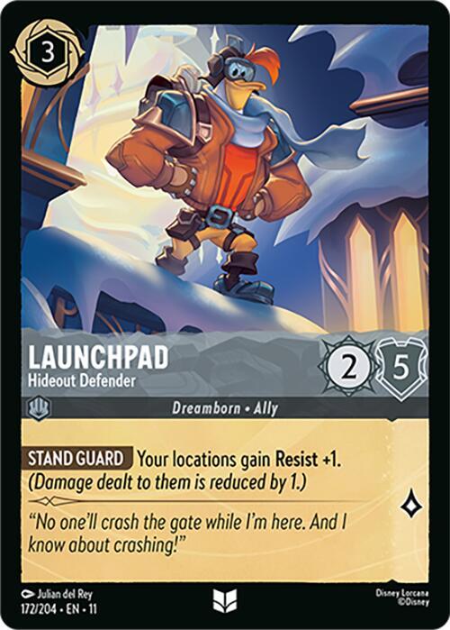 Launchpad - Hideout Defender - Disney Lorcana