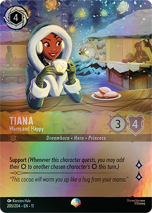 Tiana - Warm and Happy (Epic) - Disney Lorcana