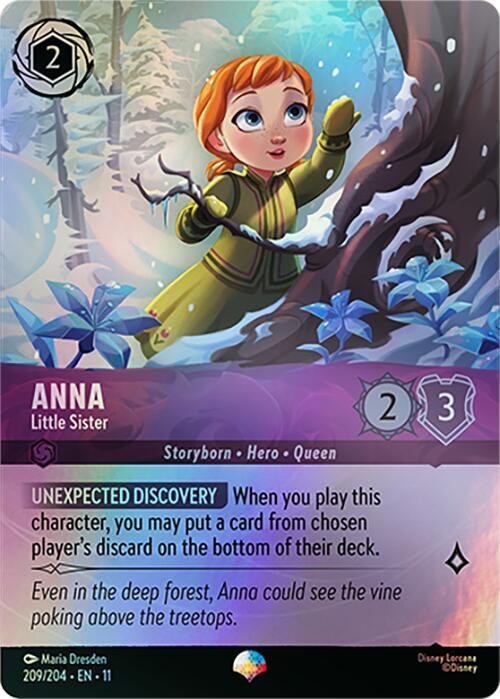 Anna - Little Sister (Epic) - Disney Lorcana