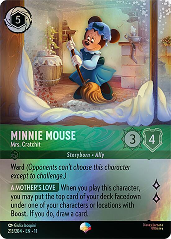 Minnie Mouse - Mrs. Cratchit (Epic) - Disney Lorcana