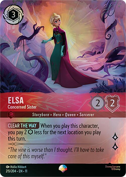 Elsa - Concerned Sister (Epic) - Disney Lorcana