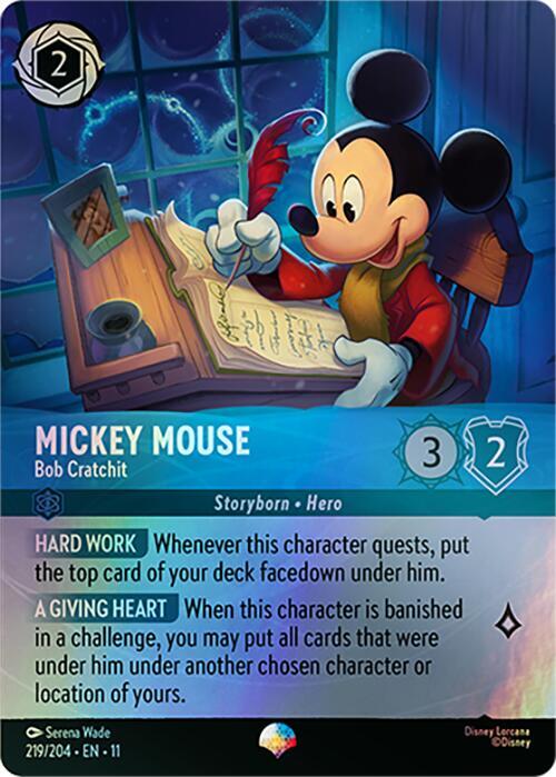 Mickey Mouse - Bob Cratchit (Epic) - Disney Lorcana