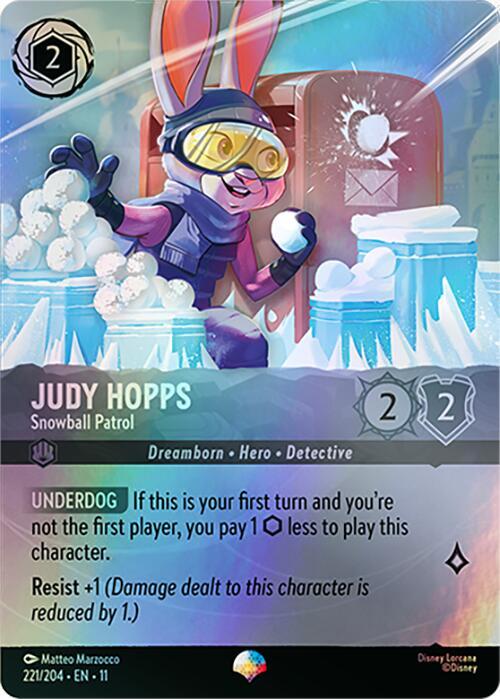 Judy Hopps - Snowball Patrol (Epic) - Disney Lorcana