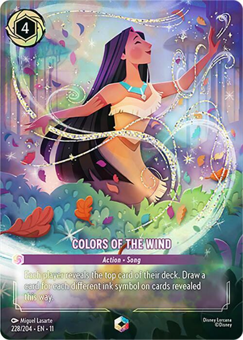 Colors of the Wind (Enchanted) - Disney Lorcana