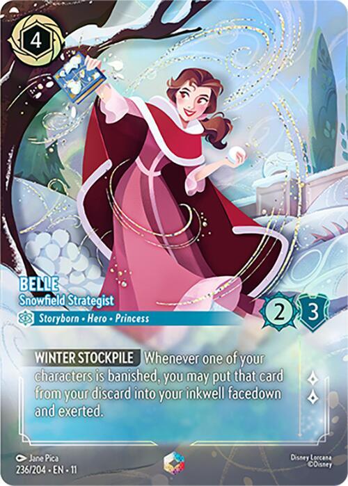 Belle - Snowfield Strategist (Enchanted) - Disney Lorcana