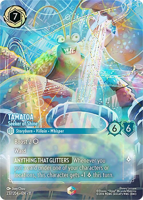 Tamatoa - Seeker of Shine (Enchanted) - Disney Lorcana