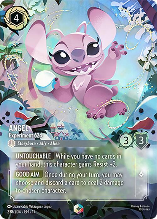 Angel - Experiment 624 (Enchanted) - Disney Lorcana