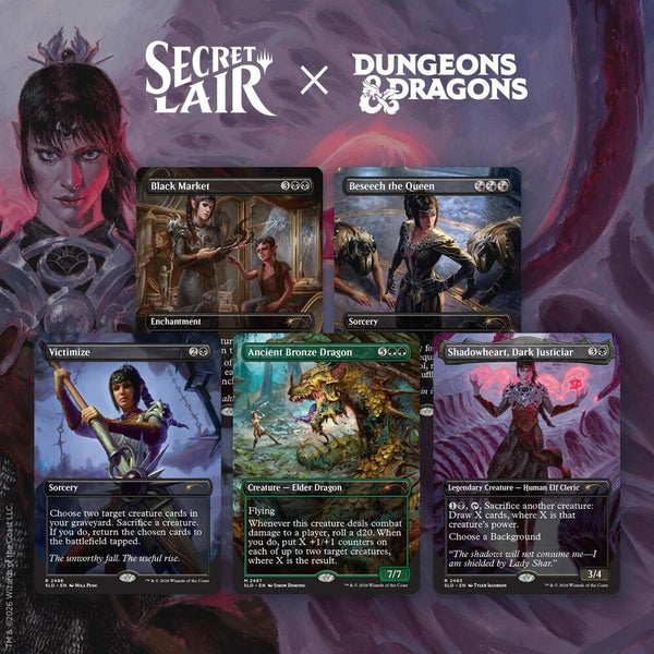 Secret Lair Drop: Secret Lair x Dungeons & Dragons: Shadowheart’s Devotion - Non-Foil Edition - Magic: The Gathering