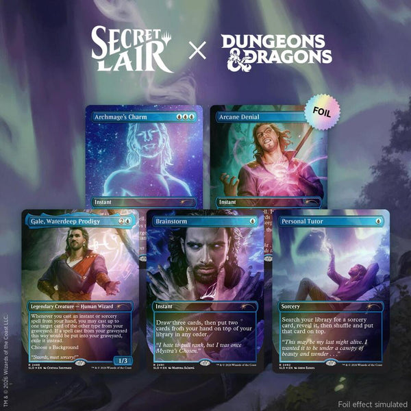 Secret Lair Drop: Secret Lair x Dungeons & Dragons: Gale’s Ambition - Foil Edition - Magic: The Gathering