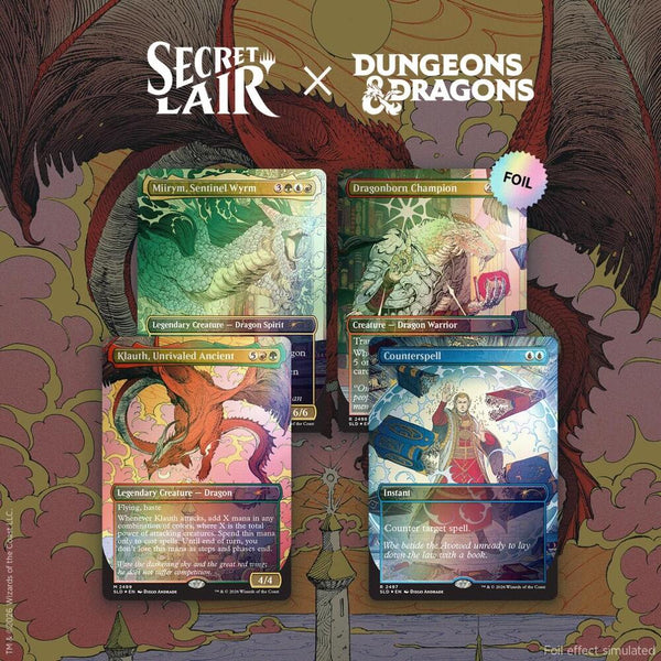 Secret Lair Drop: Secret Lair x Dungeons & Dragons: Whispers in Candlekeep - Foil Edition - Magic: The Gathering
