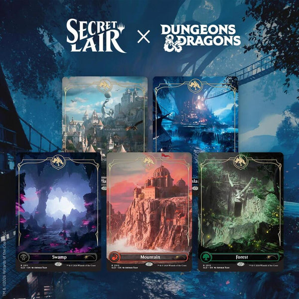 Secret Lair Drop: Secret Lair x Dungeons & Dragons: Lands of the Forgotten Realms - Non-Foil Edition - Magic: The Gathering