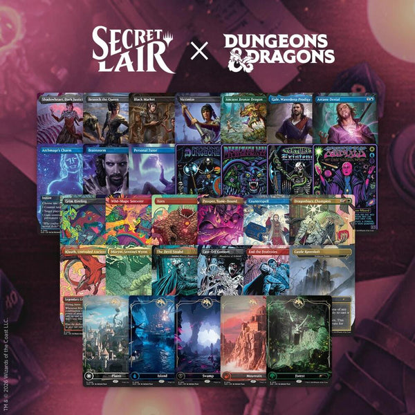 Secret Lair Drop: Roll for Initiative Superdrop: The Bag of Holding Non-Foil Bundle - Magic: The Gathering