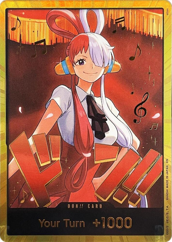 DON!! Card (Uta) (Gold) - One Piece Card Game