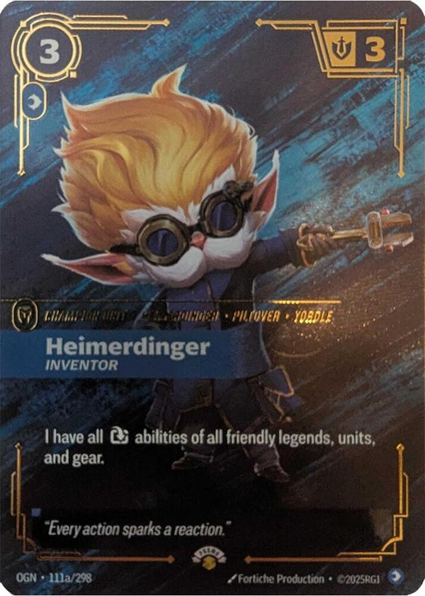 Heimerdinger - Inventor - Riftbound: League of Legends TCG