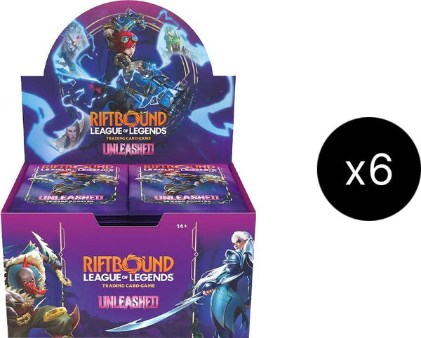 Unleashed - Booster Display Case - Riftbound: League of Legends TCG