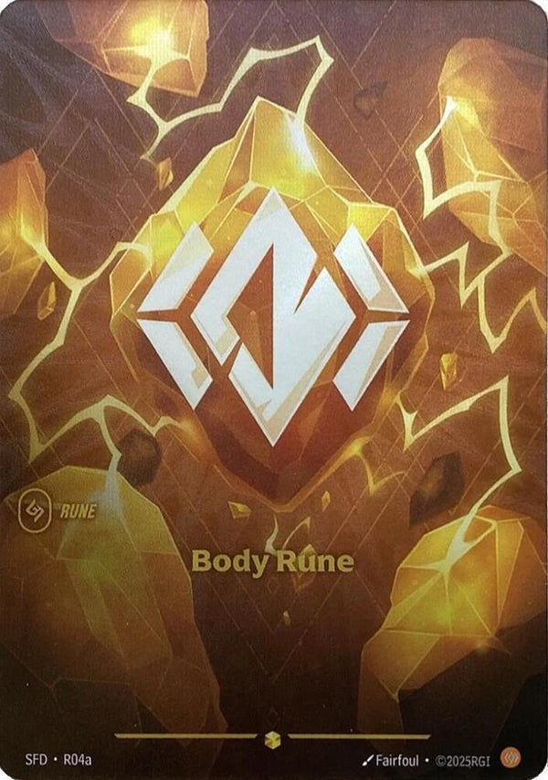 Body Rune (R04a) - Riftbound: League of Legends TCG