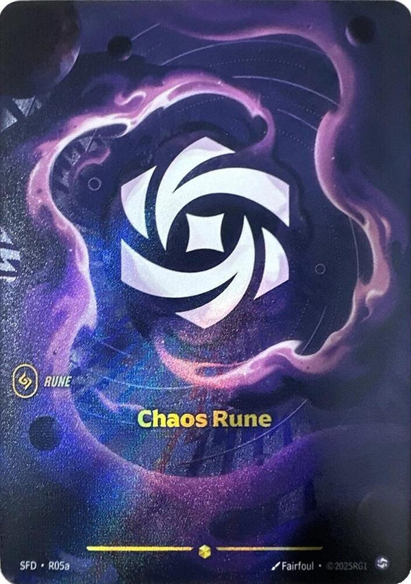 Chaos Rune (R05a) - Riftbound: League of Legends TCG