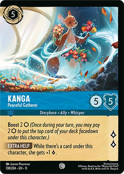 Kanga - Peaceful Gatherer (Foil) - Disney Lorcana