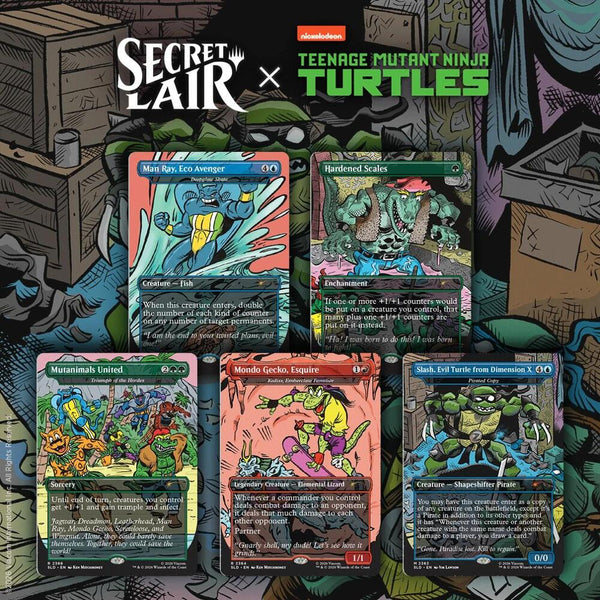 Secret Lair Drop: Secret Lair x Teenage Mutant Ninja Turtles: The Mighty Mutanimals - Non-Foil Edition - Magic: The Gathering