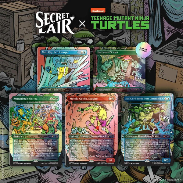 Secret Lair Drop: Secret Lair x Teenage Mutant Ninja Turtles: The Mighty Mutanimals - Traditional Foil Edition - Magic: The Gathering