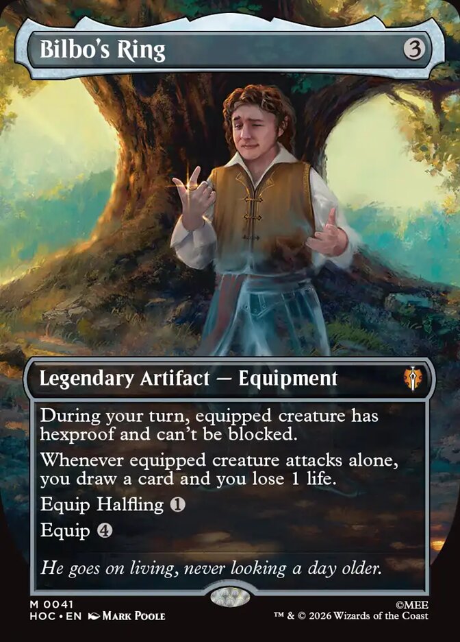 Bilbo's Ring (Borderless)