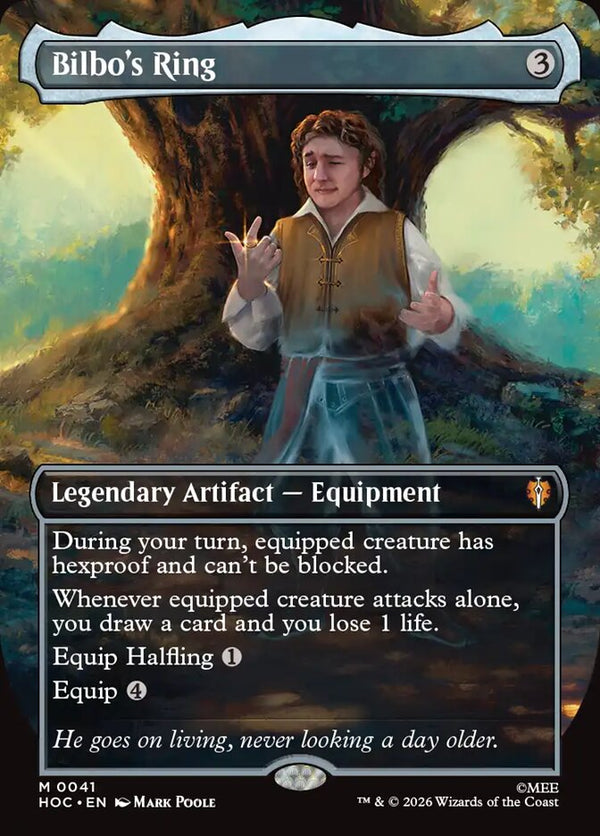 Bilbo's Ring (Borderless) - Magic: The Gathering