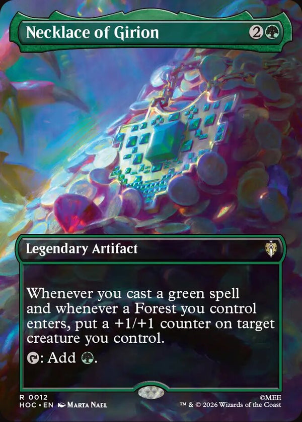 Necklace of Girion (Borderless) - Magic: The Gathering