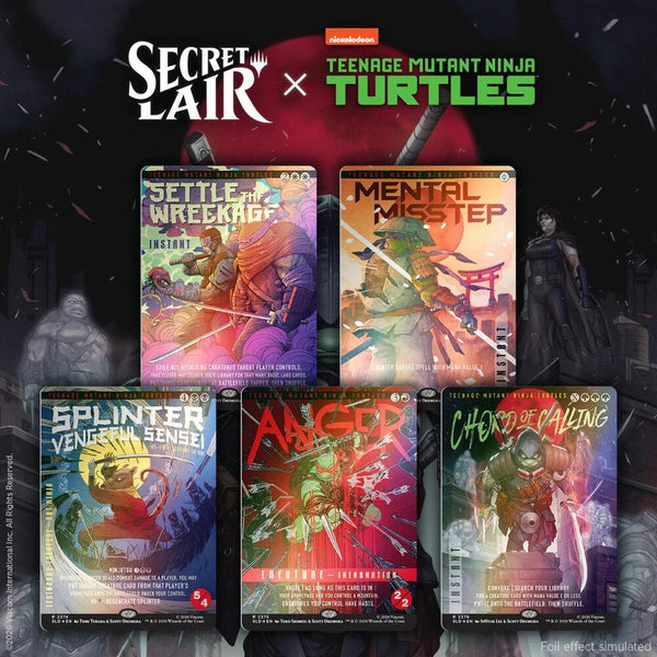 Secret Lair Drop: Secret Lair x Teenage Mutant Ninja Turtles: The Last Ronin - Traditional Foil Edition - Magic: The Gathering