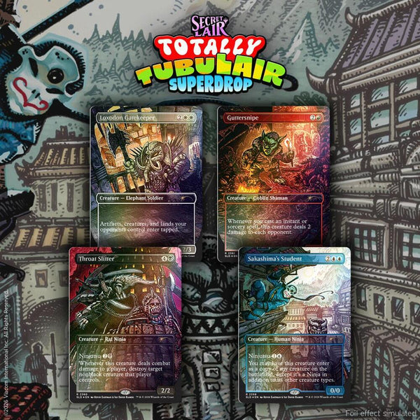 Secret Lair Drop: Featuring: Kevin Eastman (Colors) - Traditional Foil Edition - Magic: The Gathering