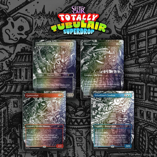 Secret Lair Drop: Featuring: Kevin Eastman (Inks) - Traditional Foil Edition - Magic: The Gathering