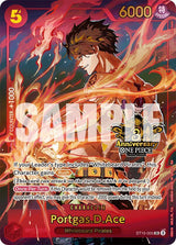 Portgas.D.Ace (Japanese Version 3rd Anniversary Set) - One Piece Card Game
