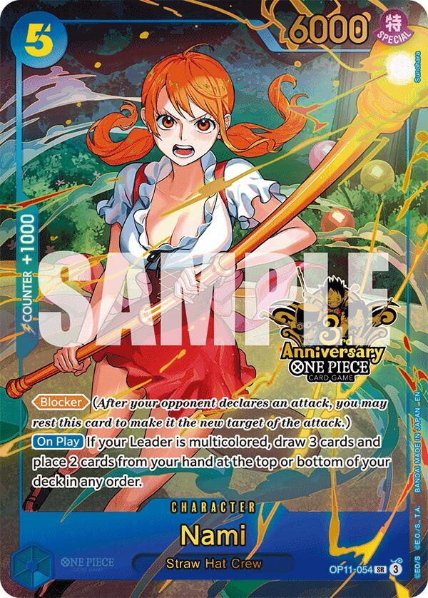 Nami (Japanese Version 3rd Anniversary Set) - One Piece Card Game