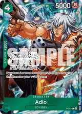 Adio (Online Regional Finalist Card Set 2025 Vol.1) - One Piece Card Game