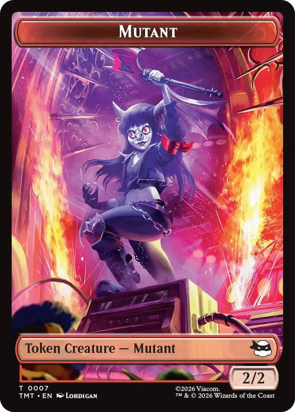 Mutant // Mutagen Double-Sided Token - Magic: The Gathering