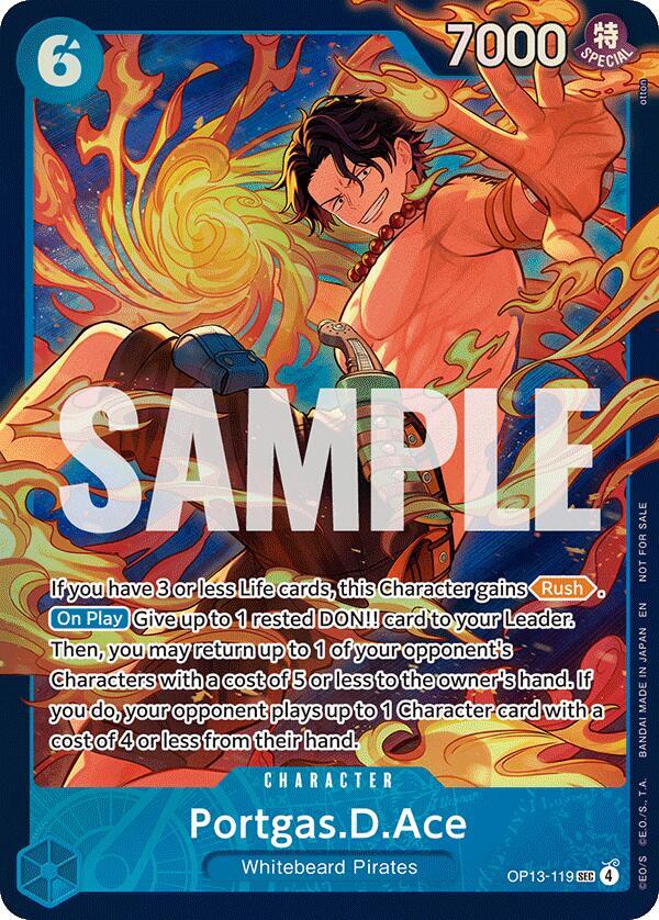 Portgas.D.Ace (119) (Treasure Cup 2026) (Store) - One Piece Card Game