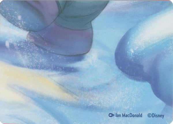 Winterspell Snowball Fight Puzzle Insert (Bottom Right) - Disney Lorcana
